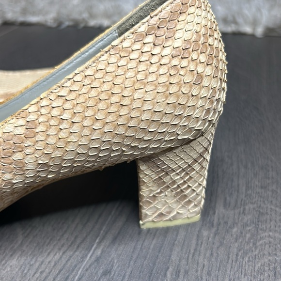 Rodolphe Menudier Paris Snakeskin Heels Women - Picture 10 of 17